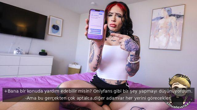 Dövmeli Fahişe Onlyfans Hesabı İçin Fikrini Almak İstediği Üvey Kardeşiyle İşi Pişirdi