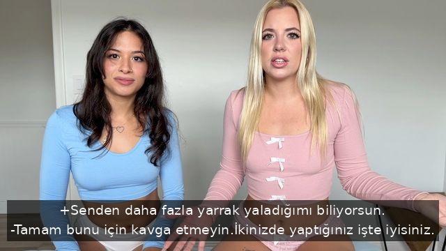 Kimin Götü Güzel İddiasına Giren Şıllık Kız Kardeşler Üvey Kardeşe Amlarını Tattırıyorlar